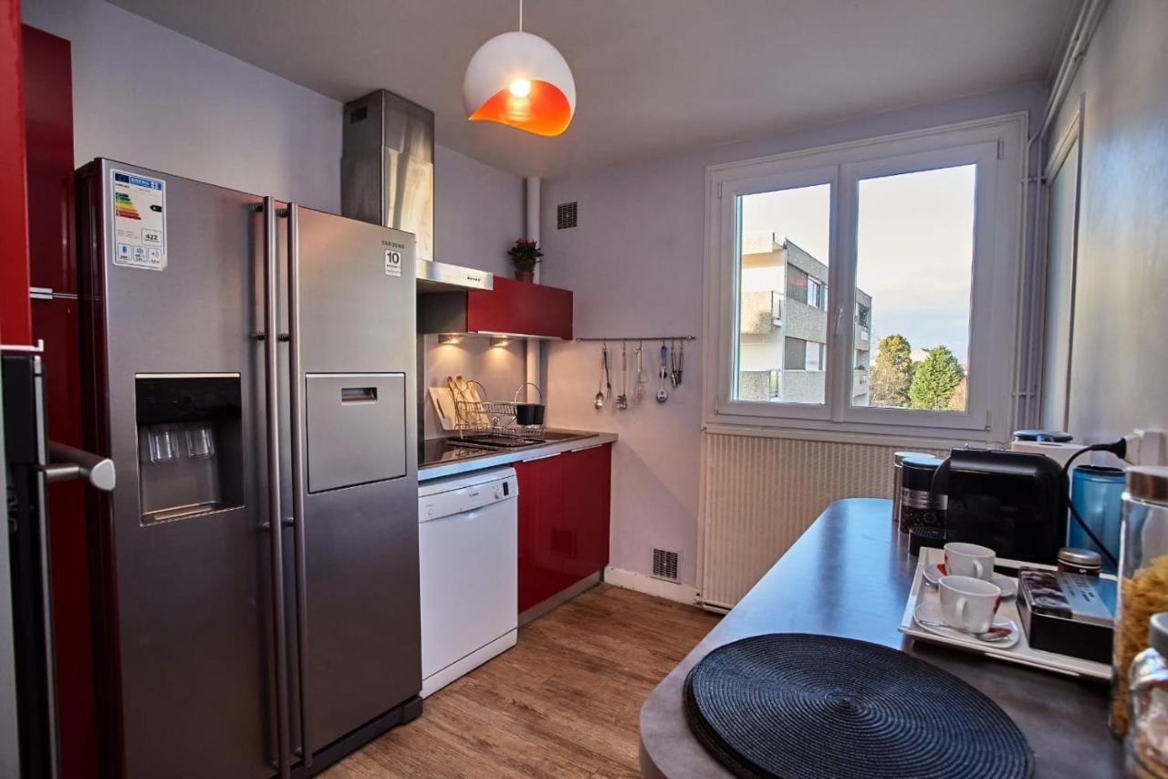 Chambres A Louer Dans Appartement Balcon - Wifi - Parking Gratuit 讷韦尔 外观 照片