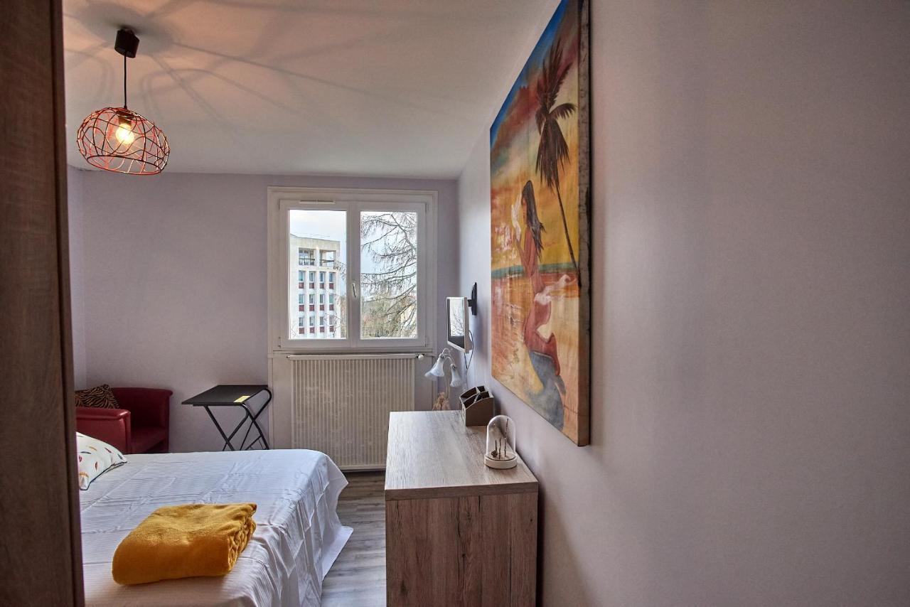 Chambres A Louer Dans Appartement Balcon - Wifi - Parking Gratuit 讷韦尔 外观 照片